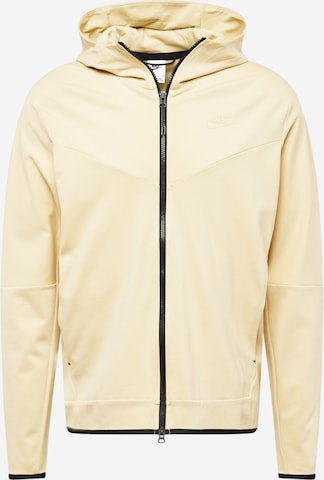 Veste de survêtement Nike Sportswear en jaune : devant