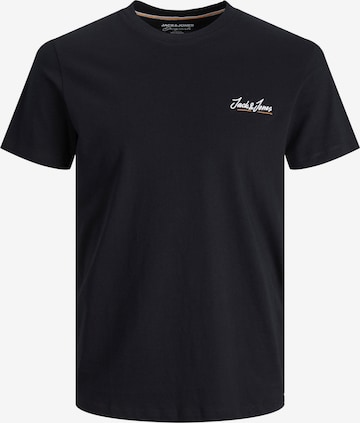 T-Shirt 'Tons' JACK & JONES en noir : devant