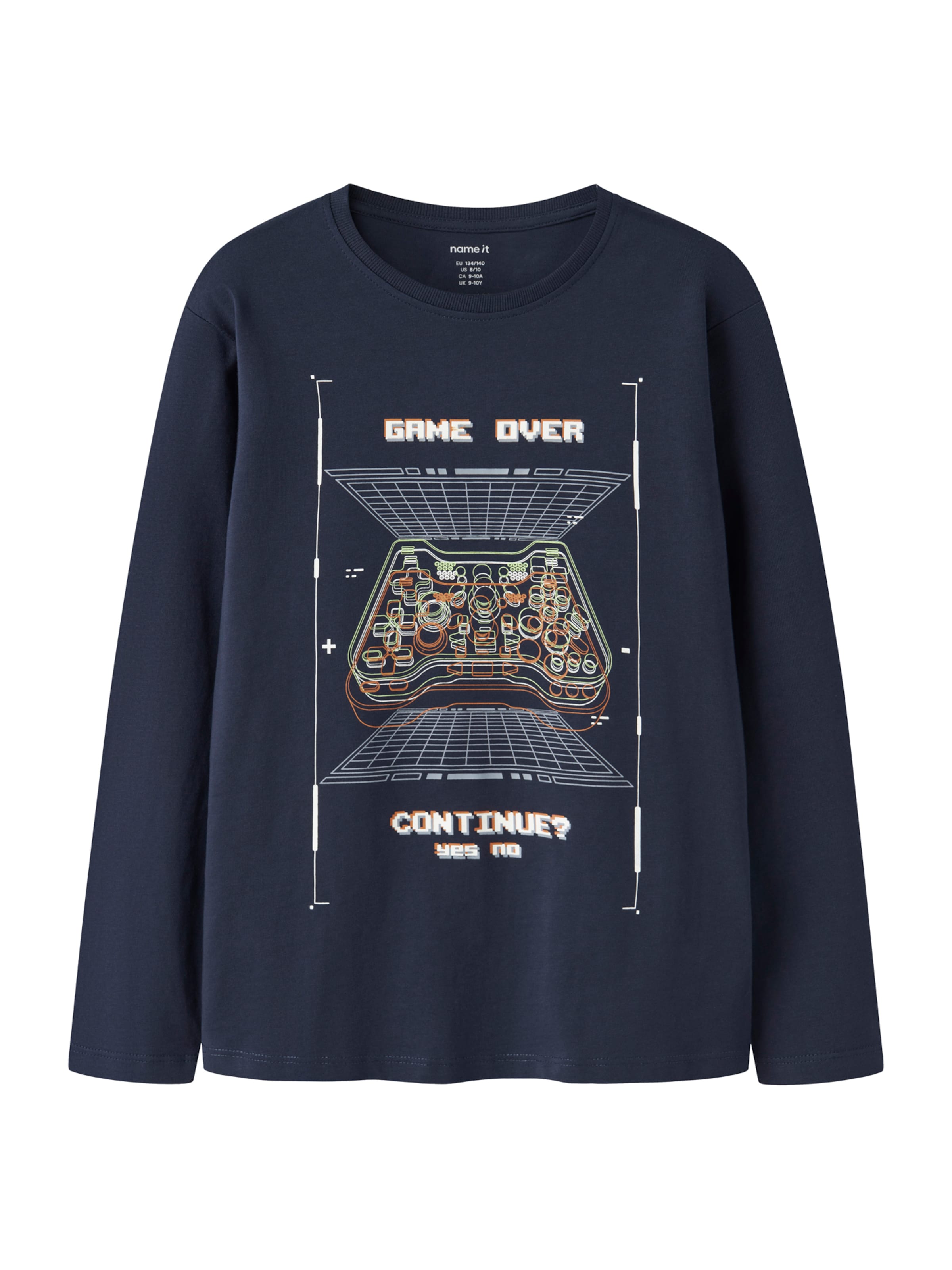 NAME IT Shirt 'NKMVICTOR' in Blue: front