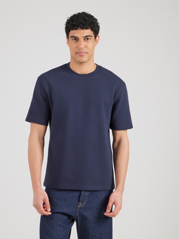 s.Oliver T-shirt i blå: framsida