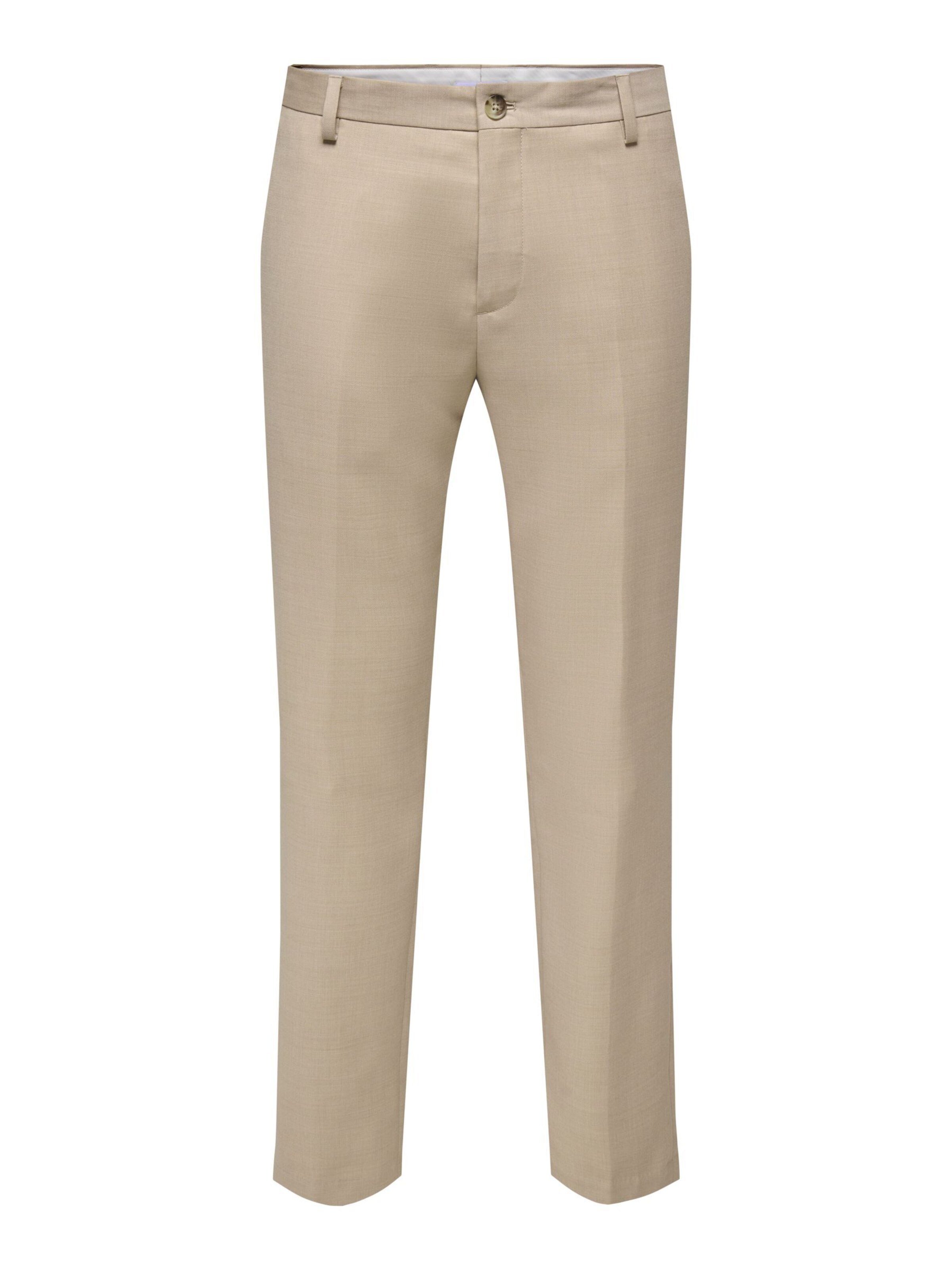 Only & Sons Bundfaltenhose 'KYLE' in Beige: Vorderseite