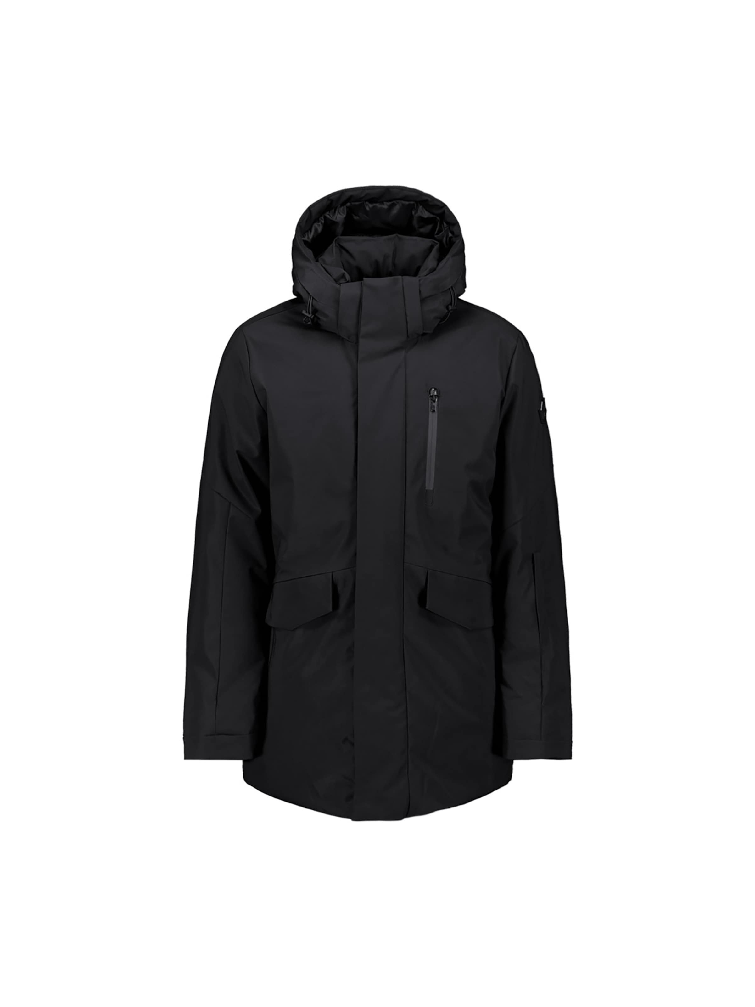 No Excess - Casaco de inverno 'MIKE' em preto: frente