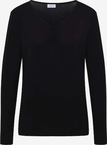 CECIL Shirt in Schwarz: Vorderseite
