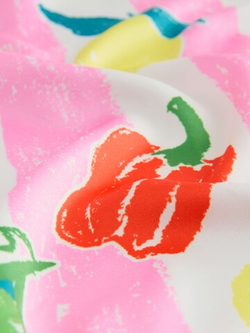 Next Satinschal 'quadratisch' in Pink