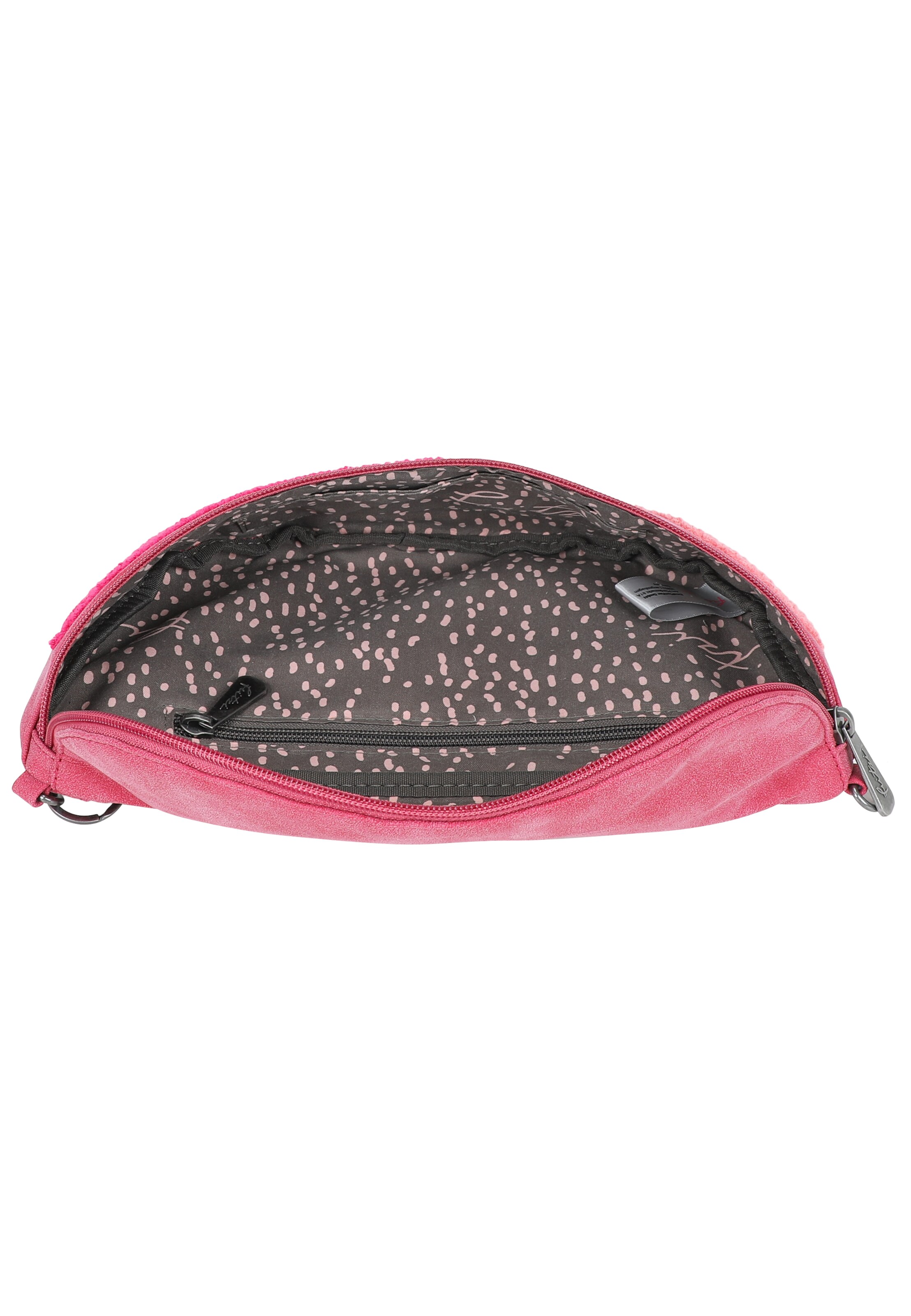 Fritzi aus Preußen Bauchtasche 'Medium Limited Happy Flocked Jive' in Pink