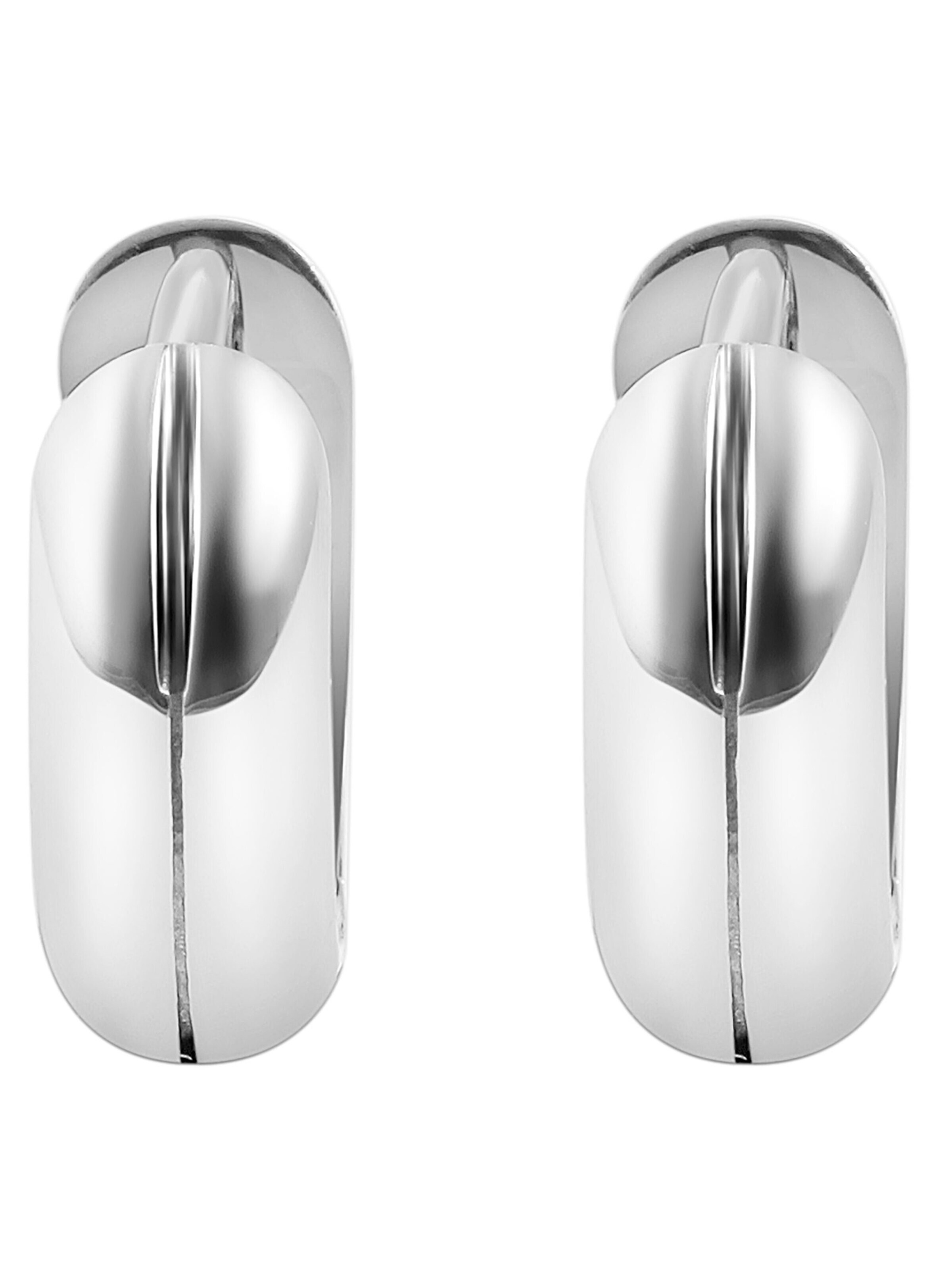 Akzent Earrings '"Oserelia" aus 925 Sterlingsilber, rhodiniert, langlebig' in Silver: front