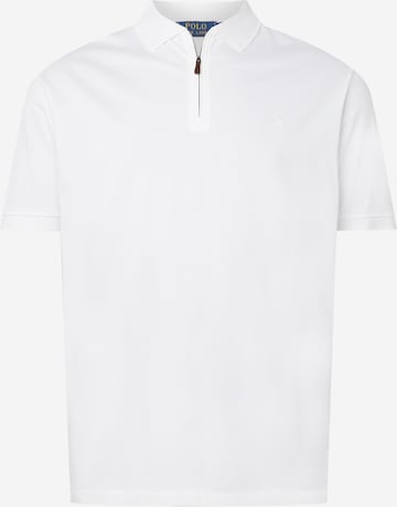 Polo Ralph Lauren Big & Tall Shirt in White: front