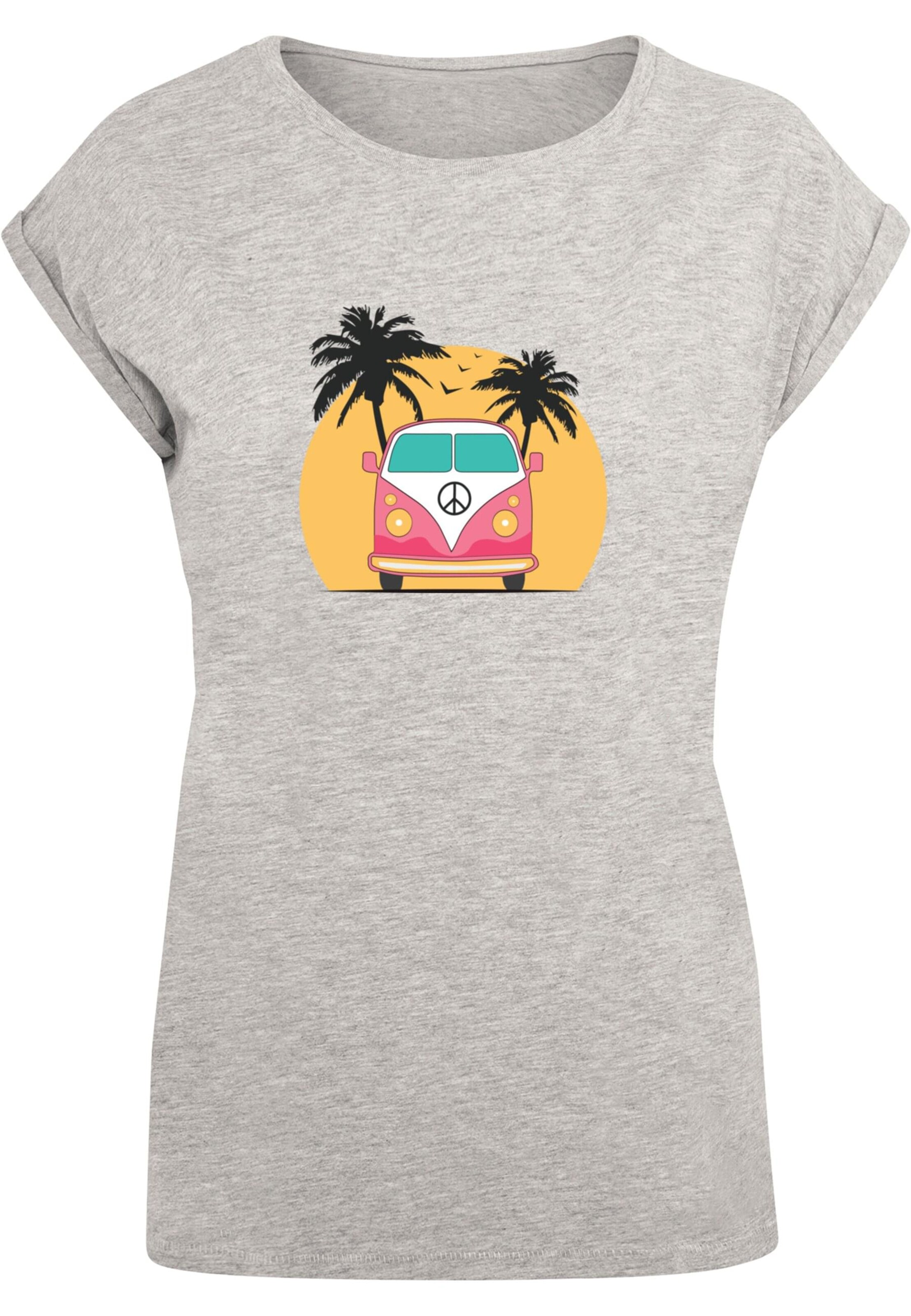 T-shirt 'Summer - Van' Merchcode en gris : devant