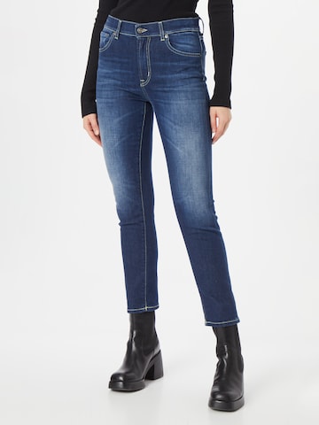 Dondup - Skinny Vaquero 'DAILA' en azul: frente