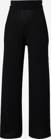 NU-IN - Pantalón en negro: frente