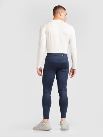 On Skinny Sports trousers in Blue