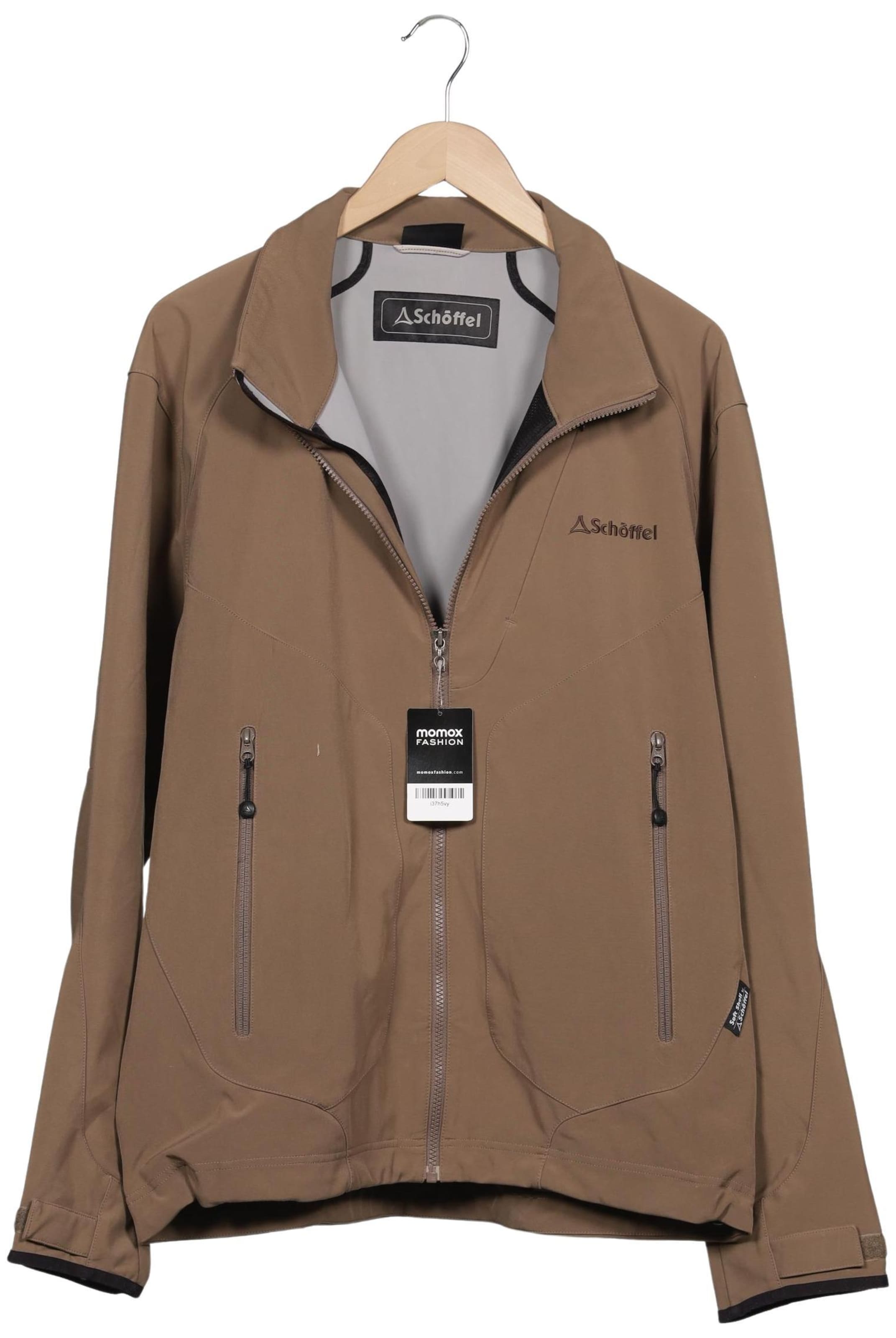 Schöffel Jacket & Coat in 5XL in Beige: front