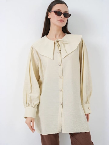 Bigdart Bluse in Beige: Vorderseite