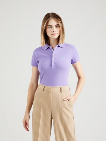Polo Ralph Lauren T-shirt 'JULIE' i lila: framsida
