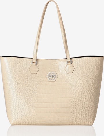 Philipp Plein - Shopper em bege: frente