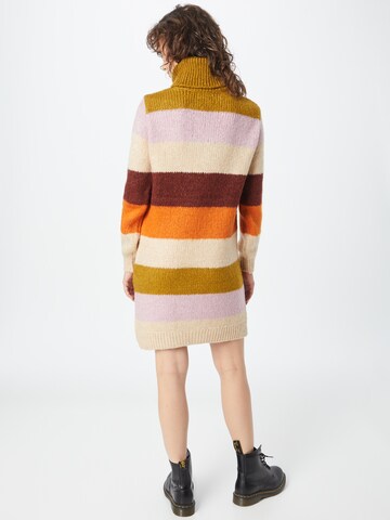 JDY Knitted dress 'DINEA' in Brown