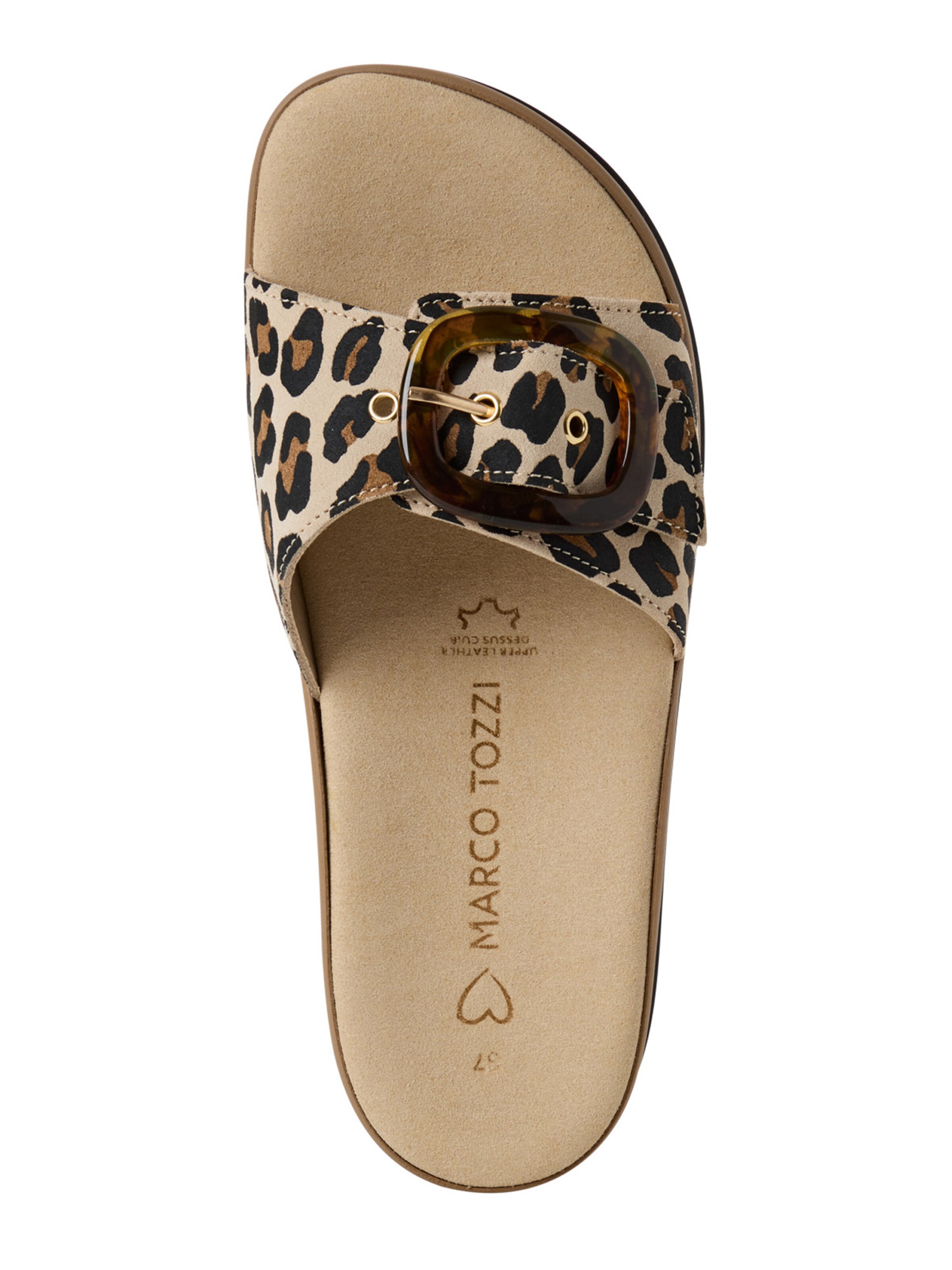 MARCO TOZZI Pantoletter i beige