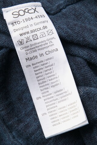 Soccx Sweater & Cardigan in XL in Blue