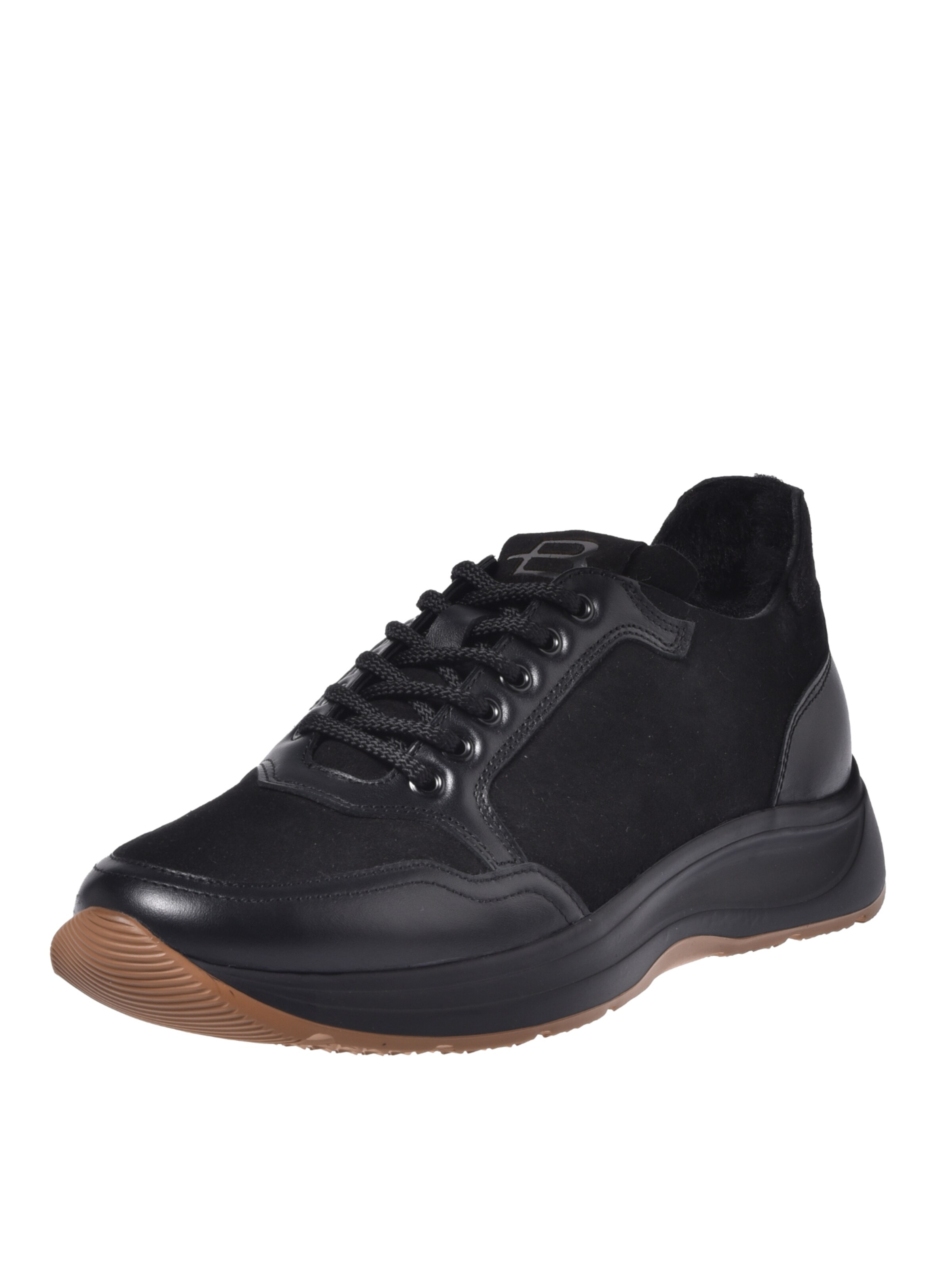 BALDININI Platform trainers in Black: front