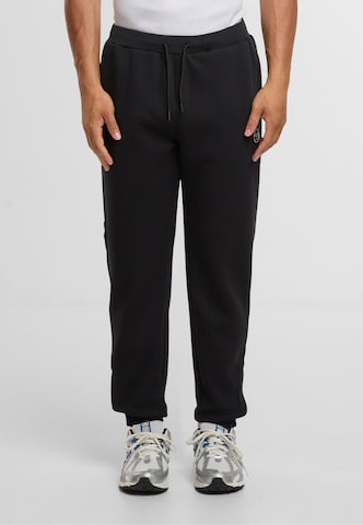 Sergio Tacchini Tapered Hose 'Cesena' in Schwarz