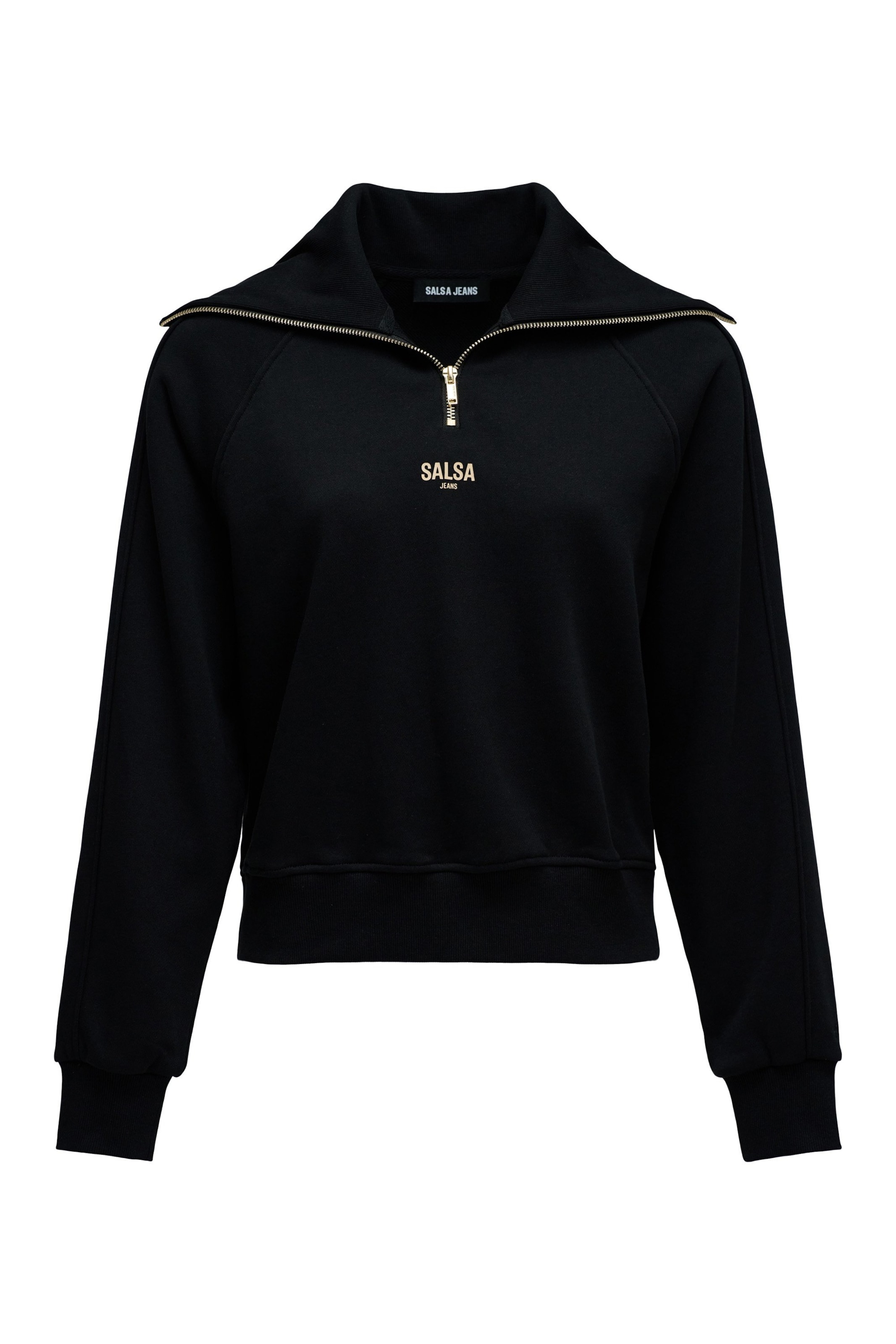Salsa Jeans Trui in Zwart: voorkant