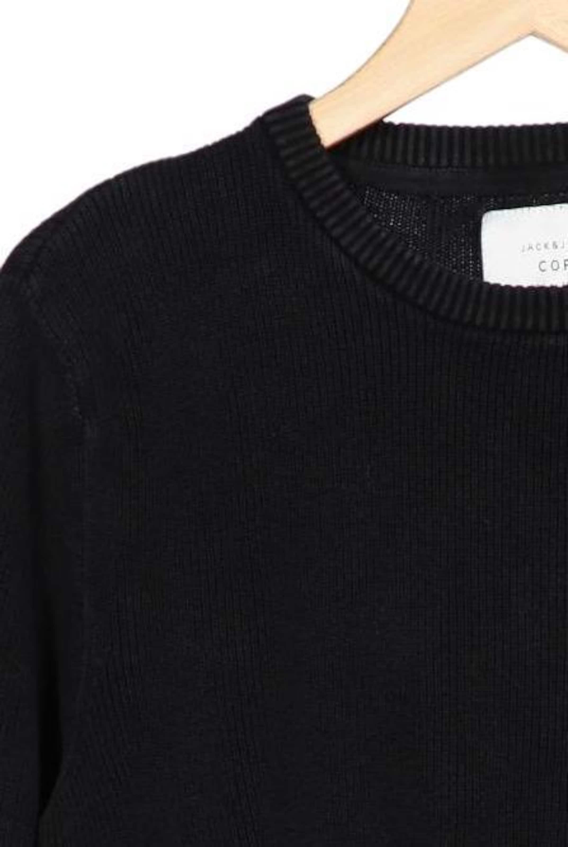 JACK & JONES Pullover L in Schwarz