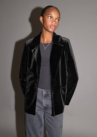 MANGO TEEN Blazer 'Blazyv' in Schwarz: Vorderseite
