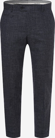 STRELLSON Pleated Pants 'Luc' in Blue: front