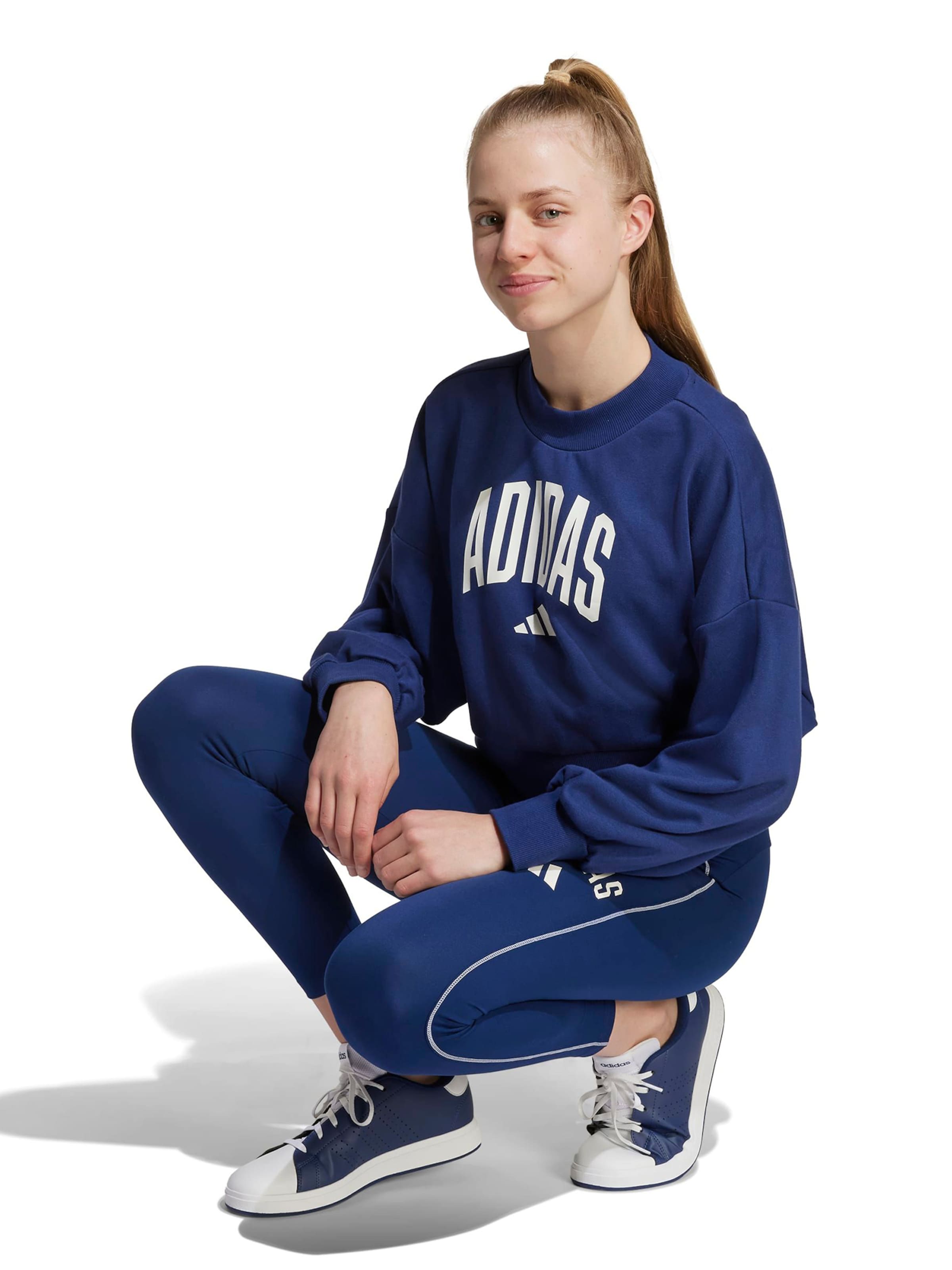 ADIDAS SPORTSWEARSportska sweater majica - plava boja