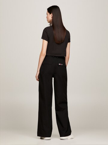 Tommy Jeans Shirt in Schwarz