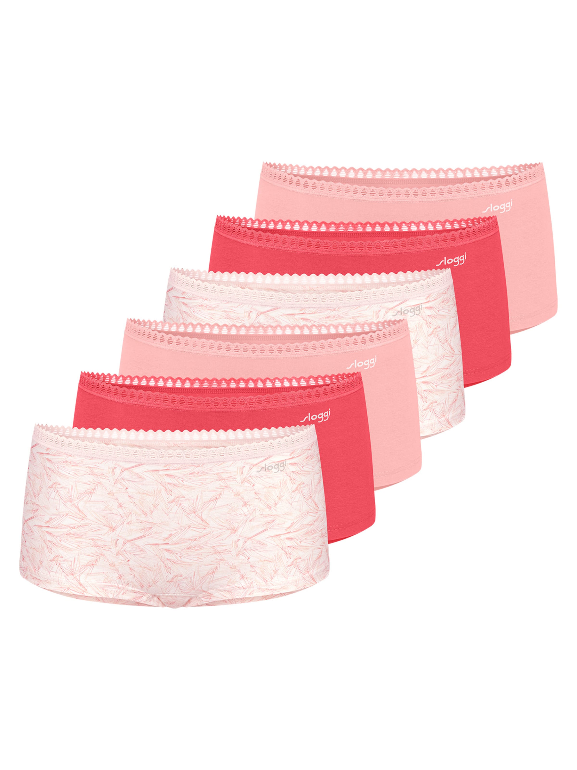 SLOGGI Boyshorts 'GO Crush' in Pink: front