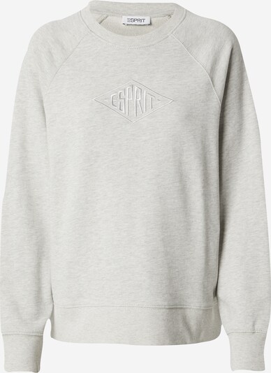 ESPRIT Sweatshirt in hellgrau / graumeliert, Produktansicht
