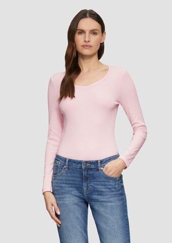 T-shirt s.Oliver en rose : devant