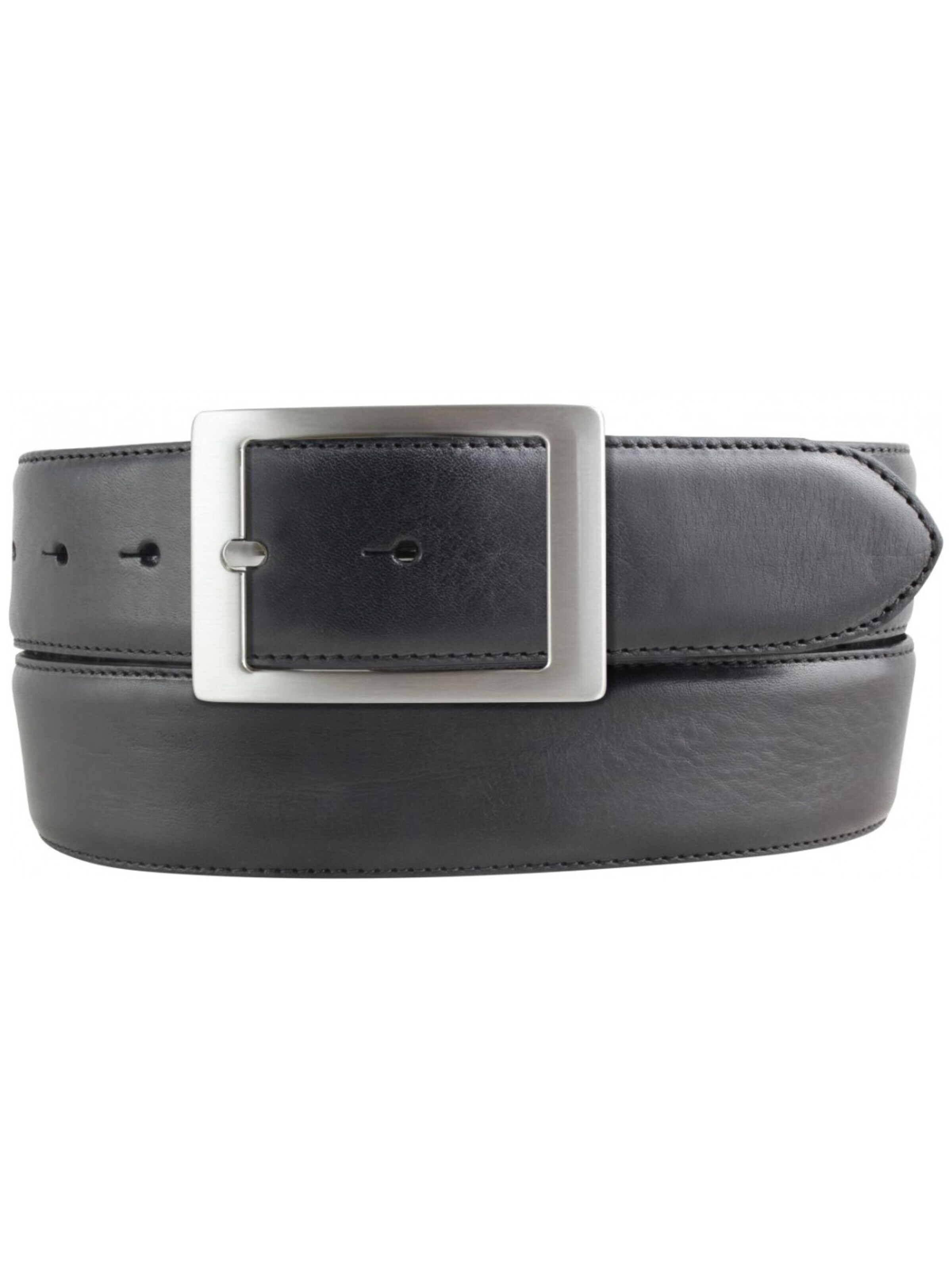 BELTINGER Gürtel 'Vicenzao'‌‌‌‌‌‌‌‌ in Schwarz: Vorderseite