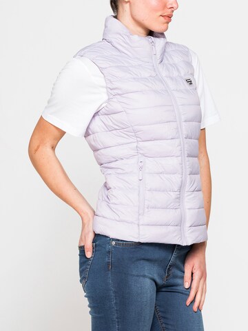 Carrera Jeans Outdoor jacket 'Ultra-Light' in Purple