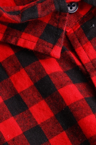 SELECTED HOMME Button Up Shirt in XXL in Red