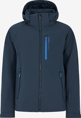 PROTEST Sportjacke 'PRTAkas' in Blau: Vorderseite