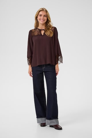 Kaffe Blouse 'April' in Brown