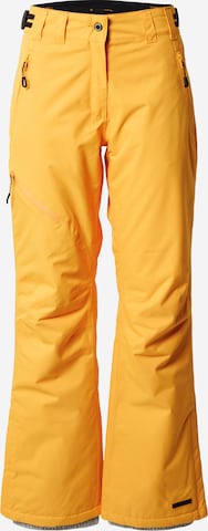 ICEPEAK Workout Pants in Orange: front