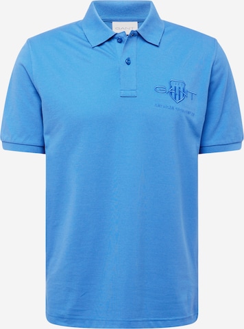 T-Shirt GANT en bleu : devant