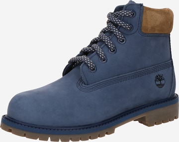 TIMBERLAND Ботинки в Синий: спереди