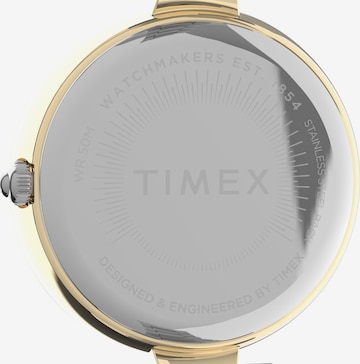 TIMEX Analoog horloge 'City' in Goud