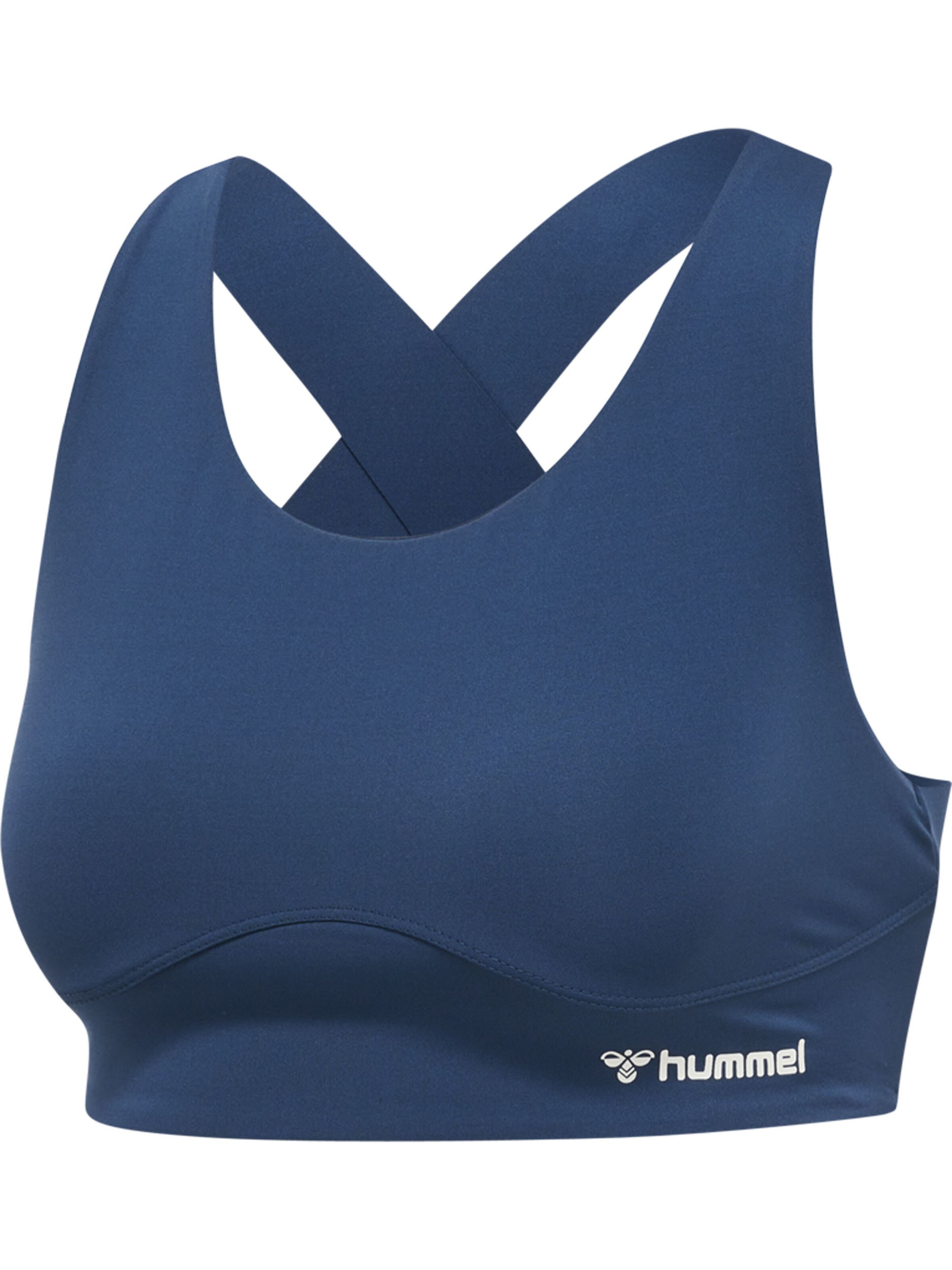 Bustier Soutien-gorge de sport Hummel en bleu
