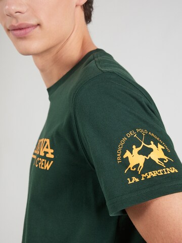 La Martina T-Shirt in Grün