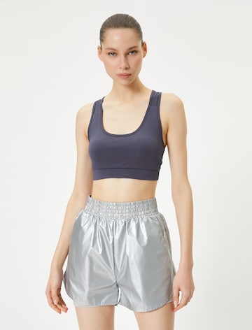 Koton Bralette Sports Bra in Grey