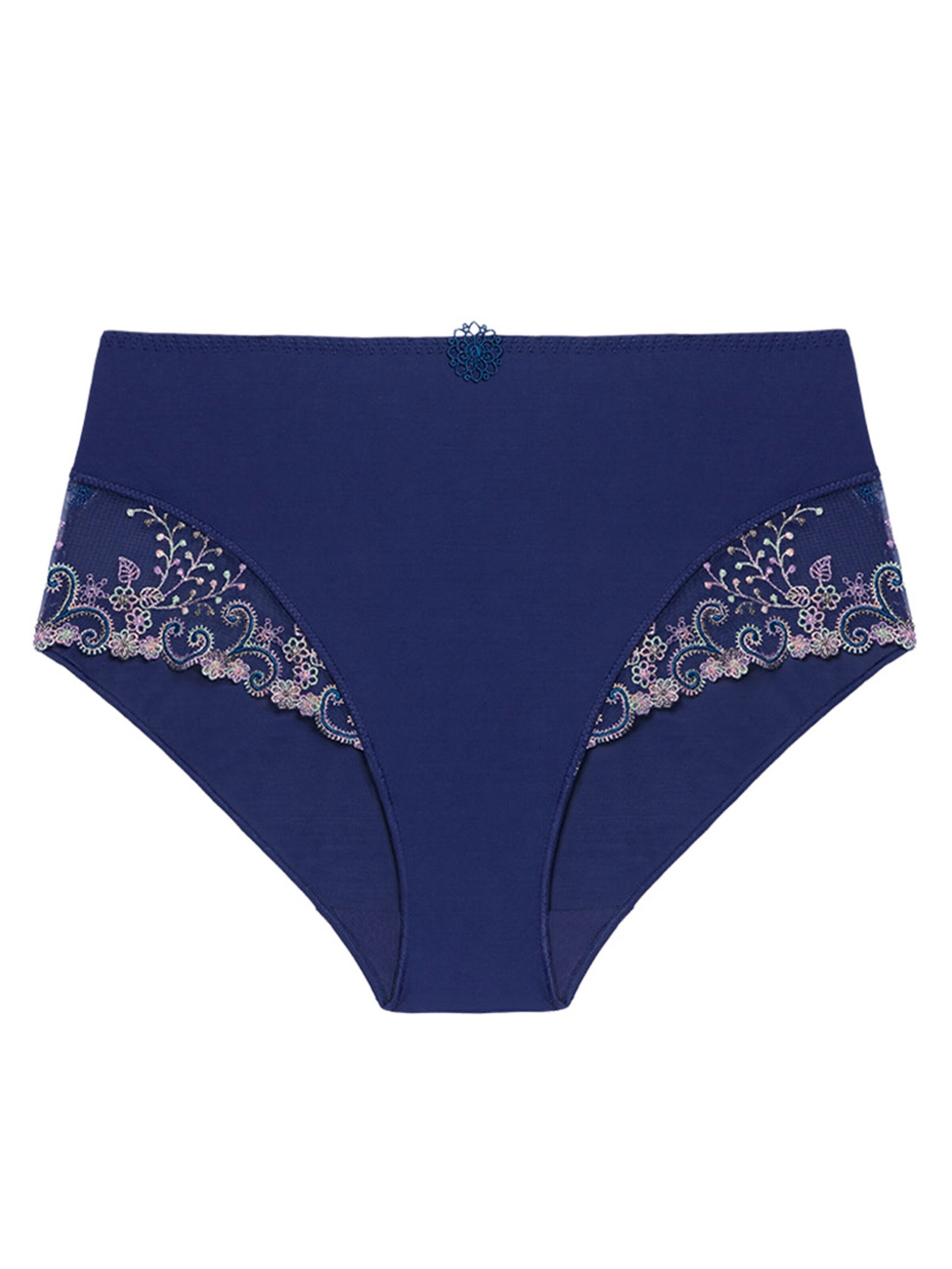 Simone Perele Panty 'Délice' in Blue: front