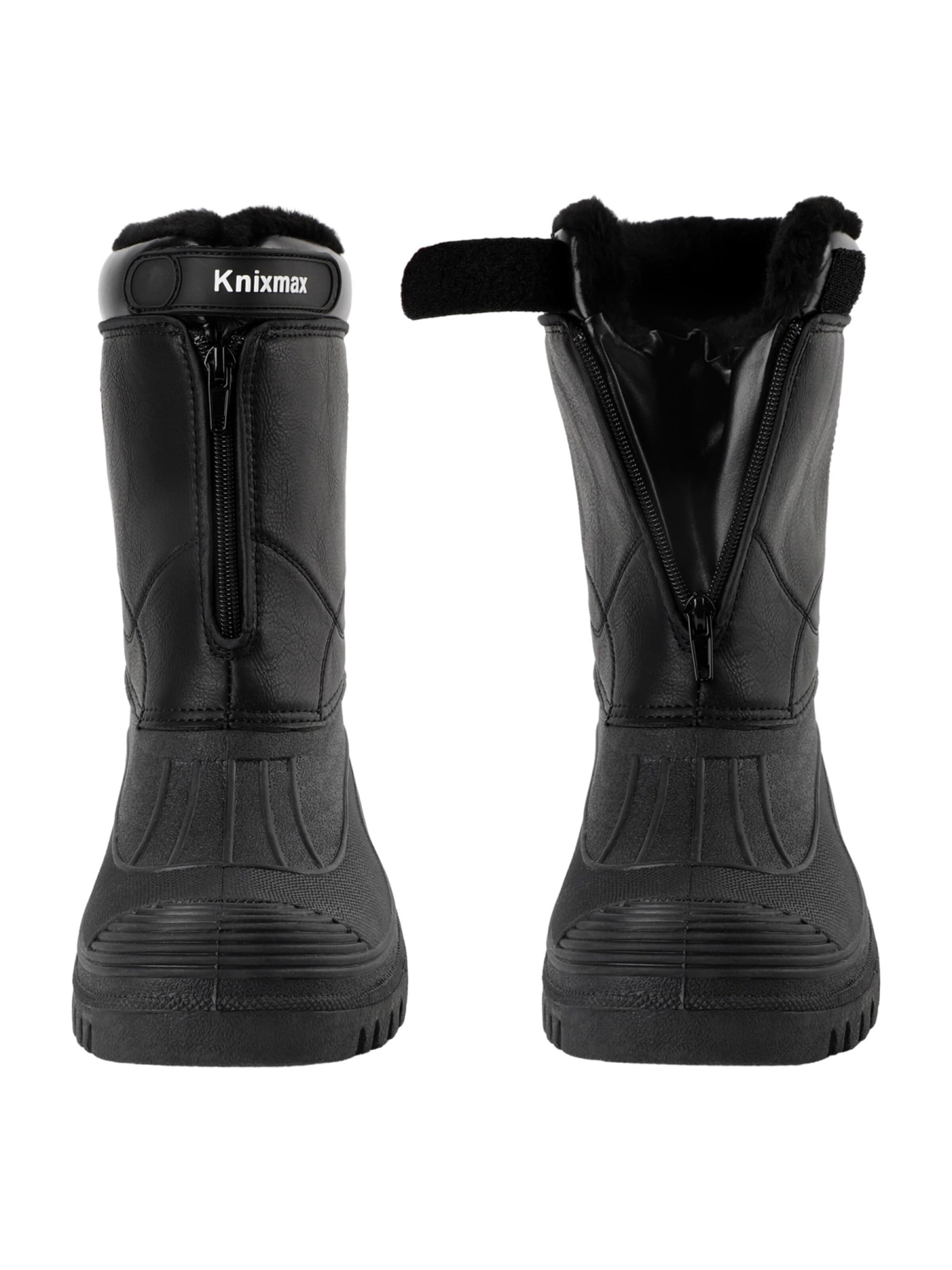 Bottes de neige Knixmax en noir