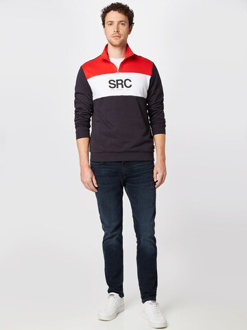 Only & Sons Sweatshirt 'RUNNING' in Rot