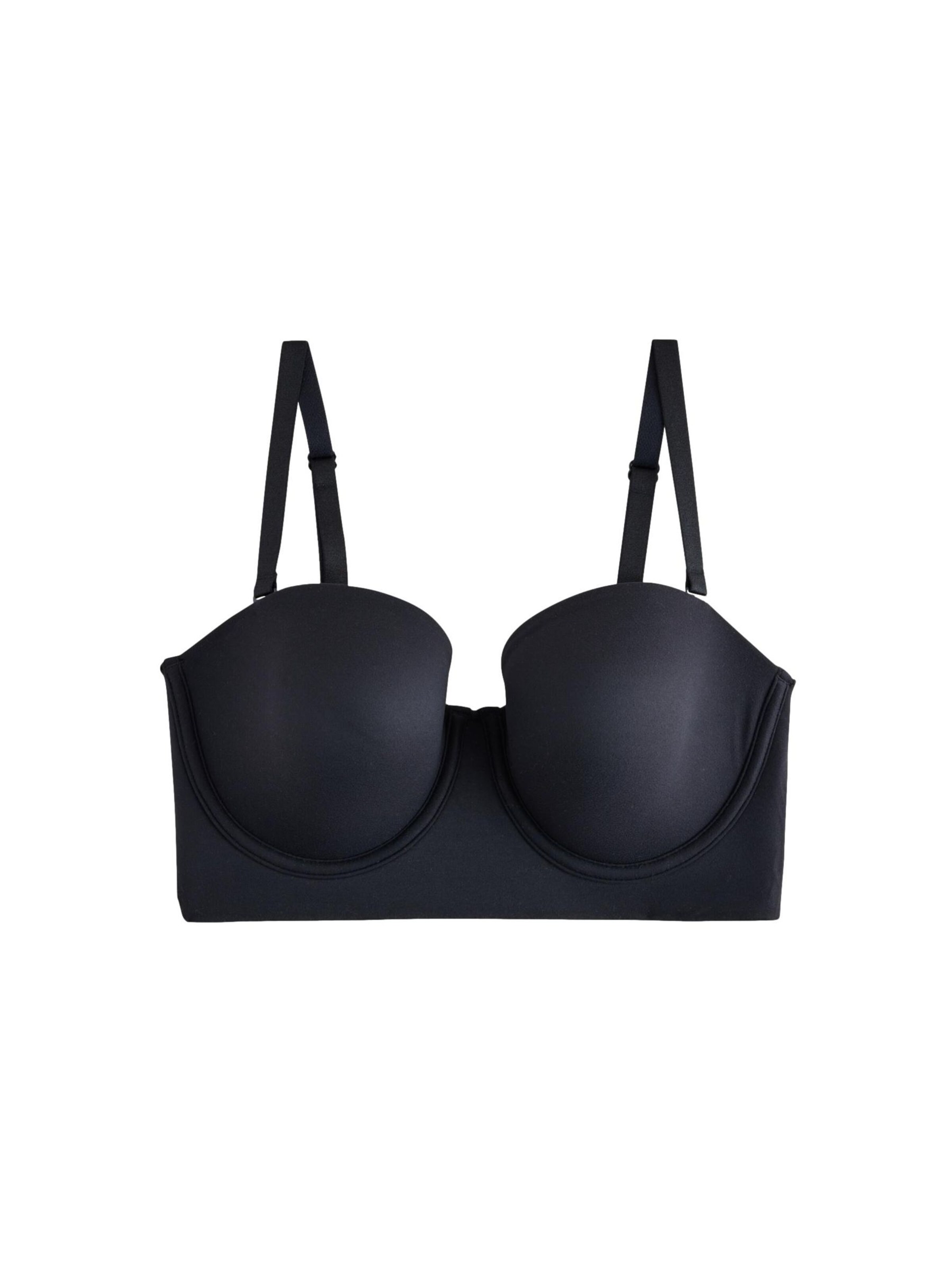 Next Bandeau Rintaliivi värissä musta: etupuoli