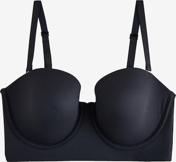 Next Bandeau Rintaliivi värissä musta: etupuoli